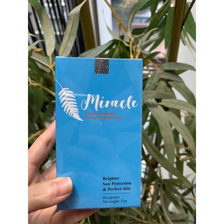[CHÍNH HÃNG] VIÊN UỐNG CHỐNG NẮNG VÀ SÁNG DA MIRACLE