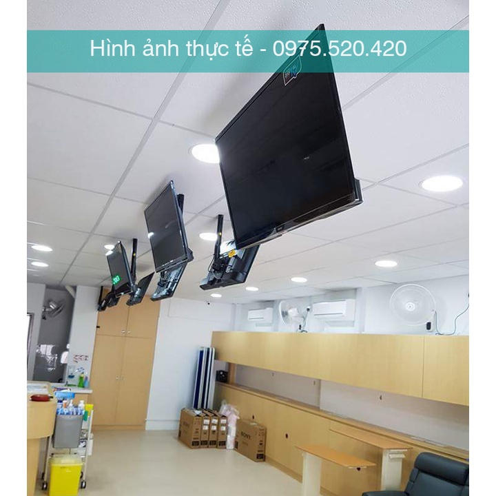 T560 Giá Treo Tivi Thả Trần North Bayou -Giá treo tivi trên trần nhà [Màn hình 32-65inch] [Lắp đặt mọi địa hình]