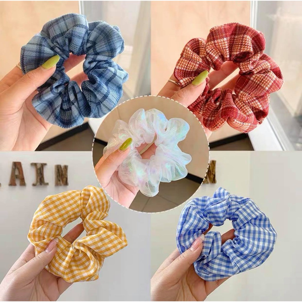 [HÀNG GIÁ SỈ] Dây buộc tóc, cột tóc scrunchies dễ thương