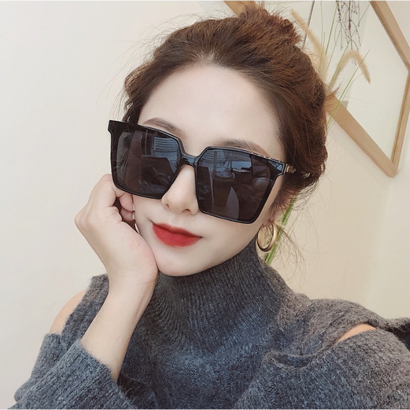 (KIQI-FASHION) COD Kính Mát Mắt Mèo Chống Tia UV Thời Trang Hàn Quốc