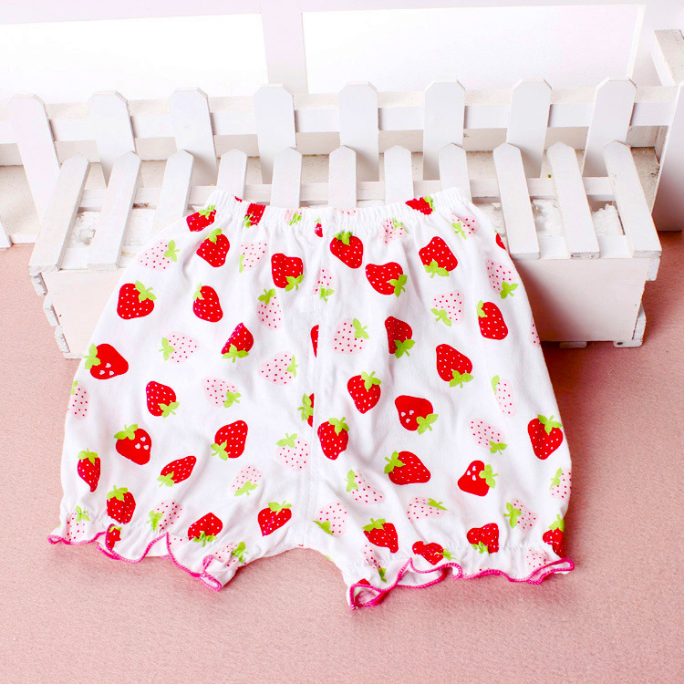 Cotton Baby Short Pants Girl Pants Casual Pants Beach Pants Quần Short Cotton 100% Mềm Mại Cho Bé Gái 1-3 Tuổi