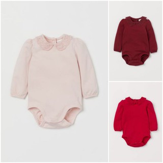 Body chip cổ sen H&M chuẩn auth săn sale đủ 3 màu
