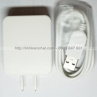 Bộ sạc cáp oppo 5v-2a, cáp oppo microusb - hàng cao cấp