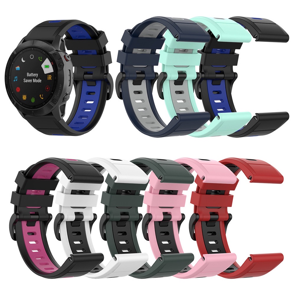 Dây Đeo Silicone 26mm Cho Garmin Fenix 7X / 6X / 6X Pro / 5X / 5X Plus / Fenix3 hr