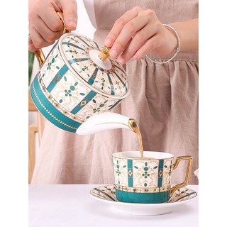 Bộ ấm chén sứ xương cao cấp