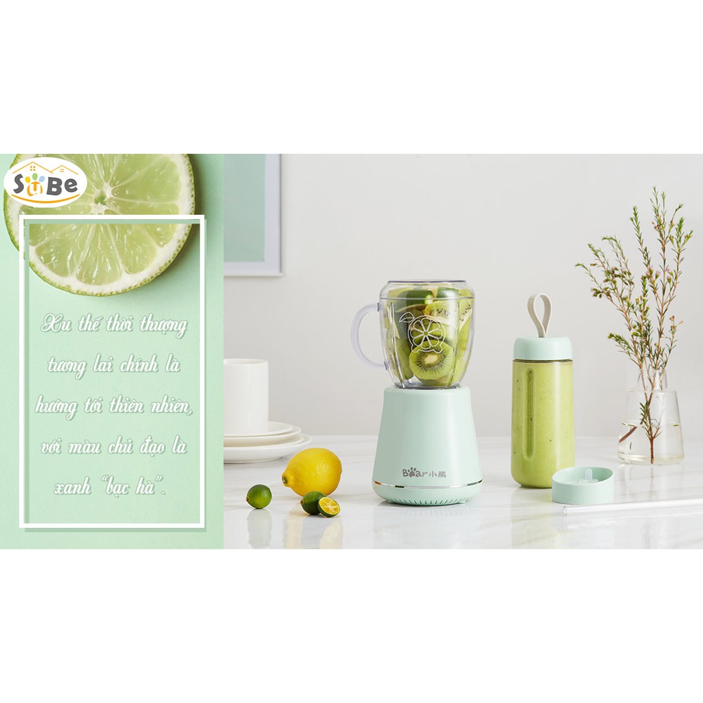 Máy xay sinh tố Bear. Model LLJ-D04A1. Dung tích 1L. Công suất 200w.