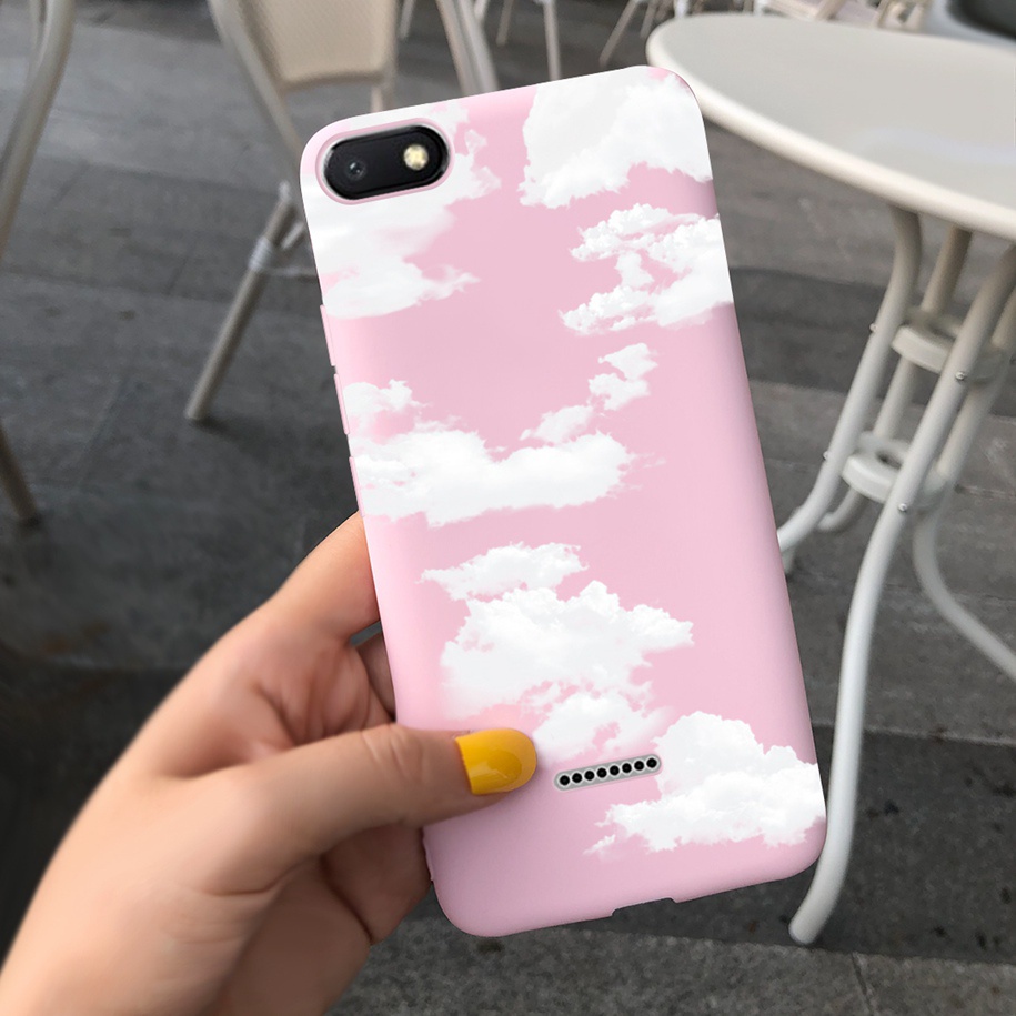 Ốp Điện Thoại Mềm Bo Viền Hình Khủng Long/Hoa Thời Trang Cho Xiaomi Redmi 6A 6A A6 Redmi6A Hongmi6A