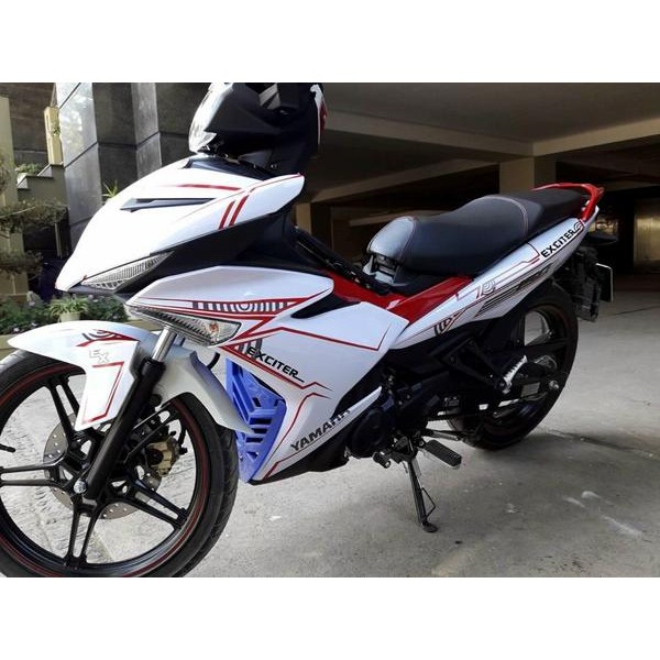 Tem Exciter 150 Mẫu EX Trắng Đỏ