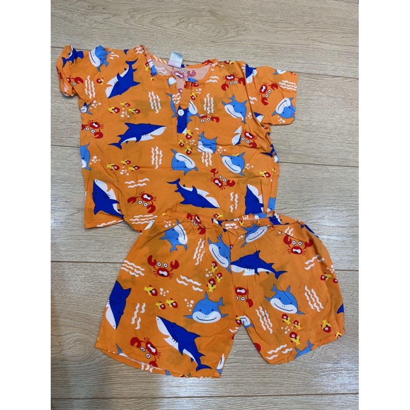 Bộ đồ tôn cho bé đi học size 2-3y