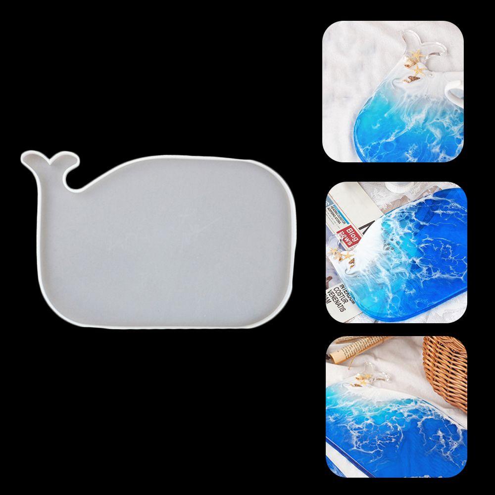 Khuôn Làm Trang Sức Hình Cá Voi Bằng Nhựa Resin DIY