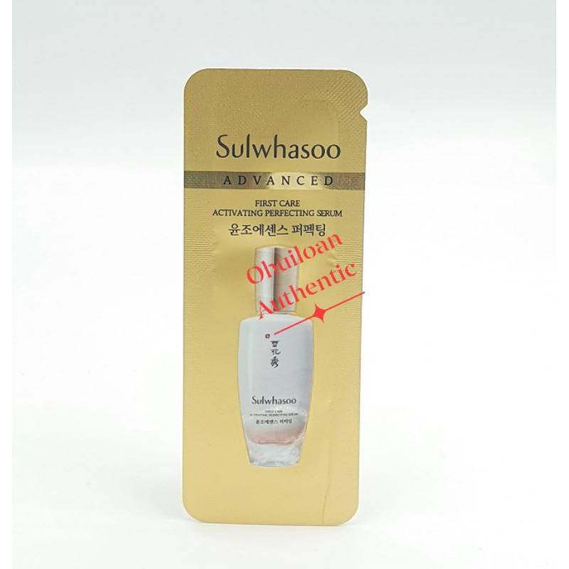 Tinh chất fist care sulwhasoo mở dưỡng hoàn hảo cho làn da khỏe đẹp