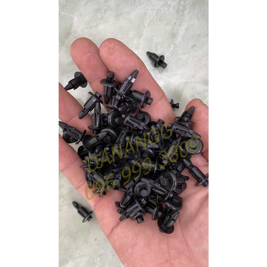 100 Chốt nhựa ghim giàn áo, ốc nhựa