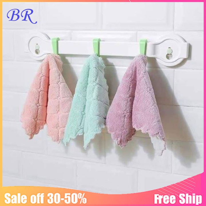 Set 5 khăn lau tay đa năng nhà bếp siêu mềm mịn thấm hút [zicziac]