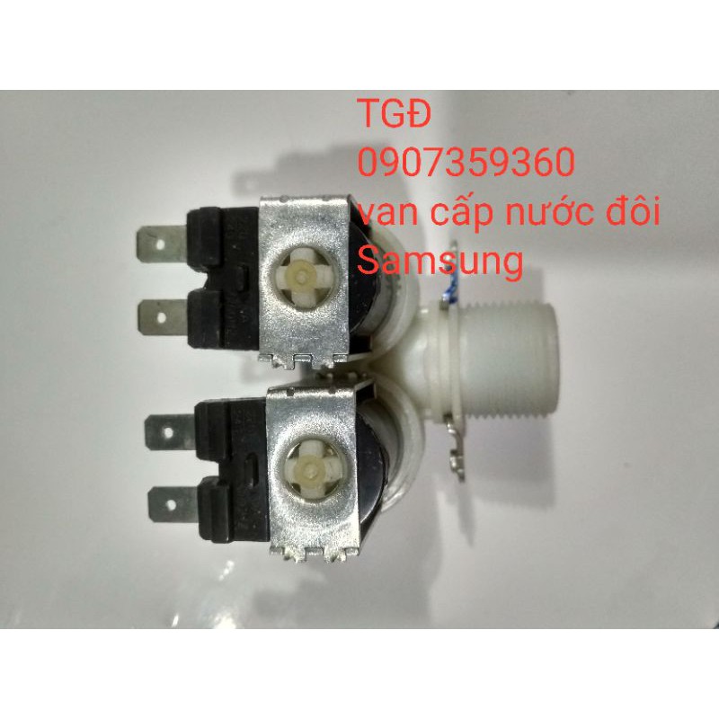 van cấp nước đôi máy giặt Samsung chính hãng