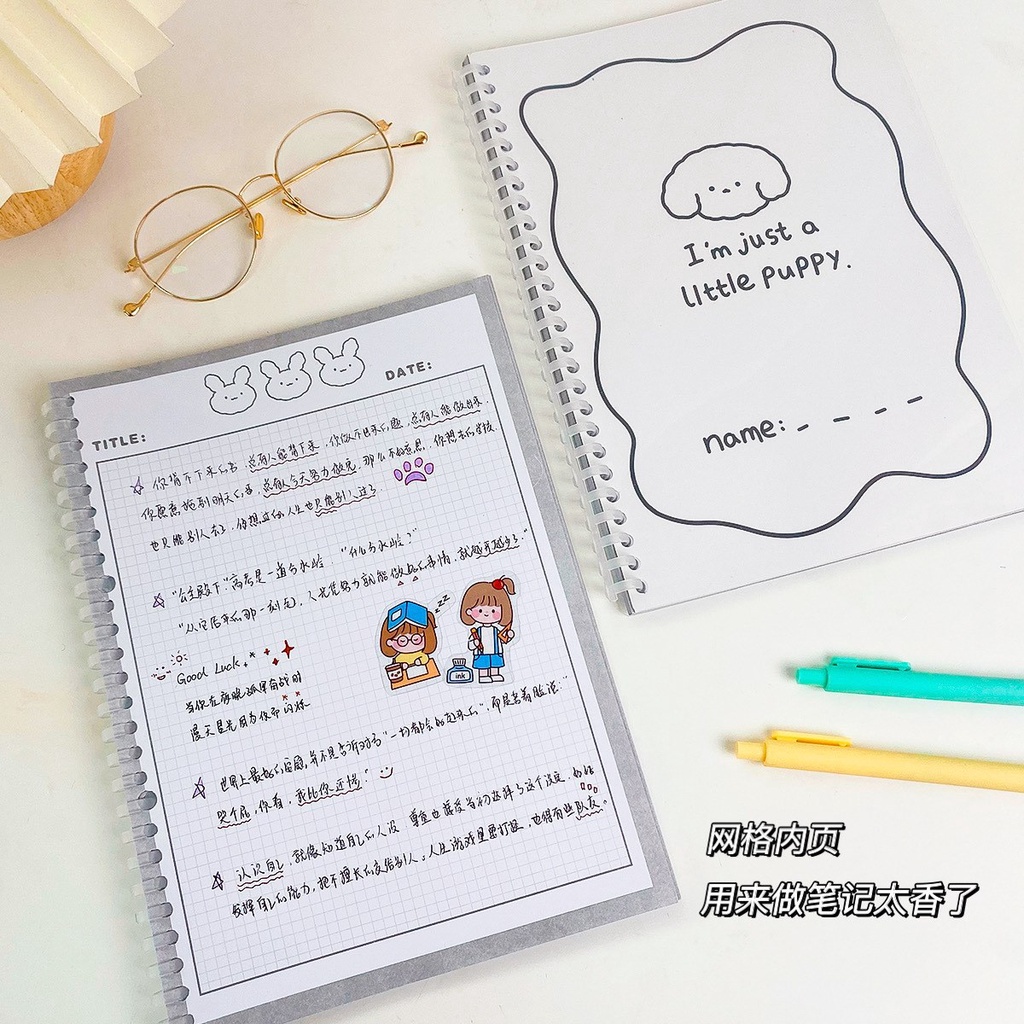 Sổ Lò Xo Sổ Binder 26 Lỗ Gấu Teddy Size B5 Xinh Xắn Đáng Yêu Nhiều Mẫu Chọn Lựa Đã Kèm Sẵn Giấy #SỔLÒXO