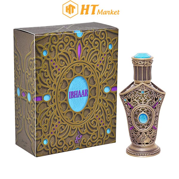 Tinh Dầu Nước Hoa Dubai Nam Ibhaar 18ml Mùi Hương Lịch Lãm, Nước Hoa Thơm Lâu–HT Market