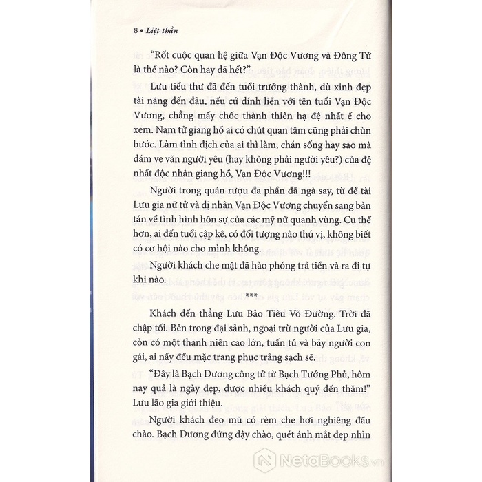 Sách - Liệt Thần (Huy Hoàng)