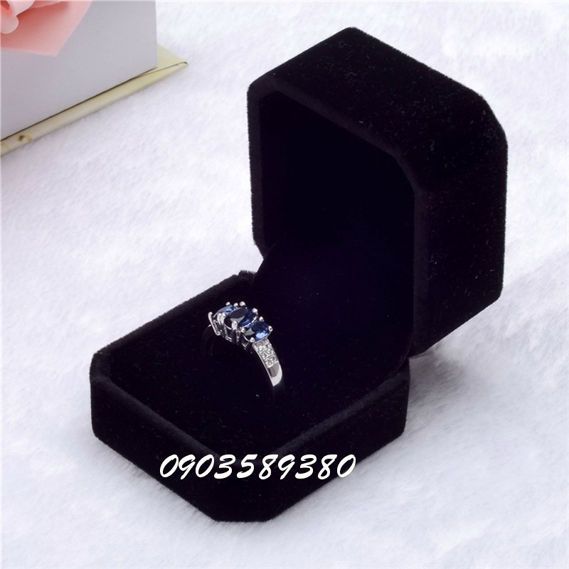 [HCM] Hộp đựng nhẫn, hộp đựng bông tai vải nhung chất lượng cao | BigBuy360 - bigbuy360.vn