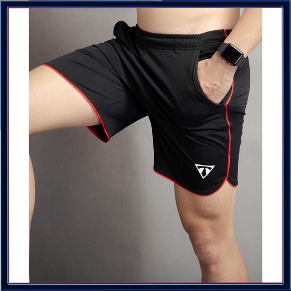 Quần Đùi Thể Thao Nam Line Bầu Vải Thun Lạnh Ts (Nhiều Màu) [NUTTY] quần short thê thao, quần tập gym cao cấp | BigBuy360 - bigbuy360.vn