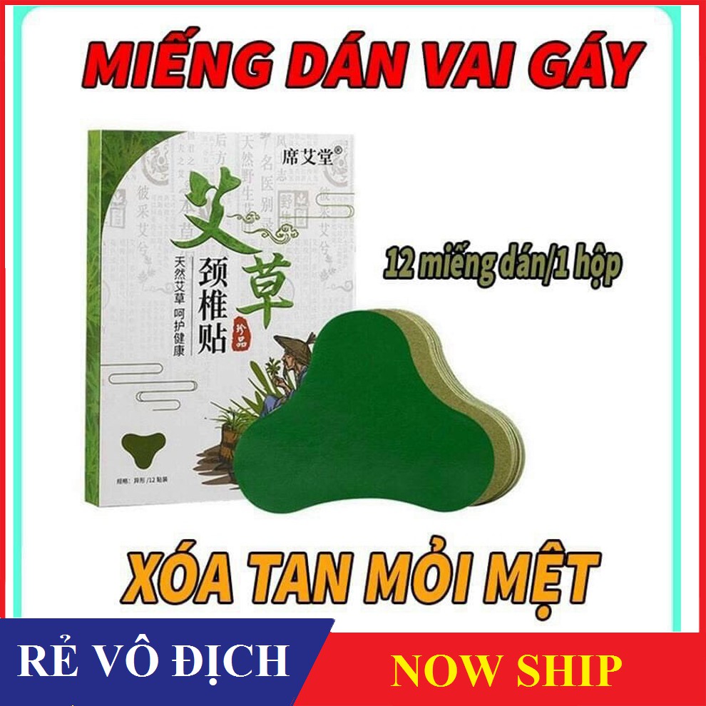 Miếng dán vai gáy đông y thảo dược khỏi đau mỏi vai gáy