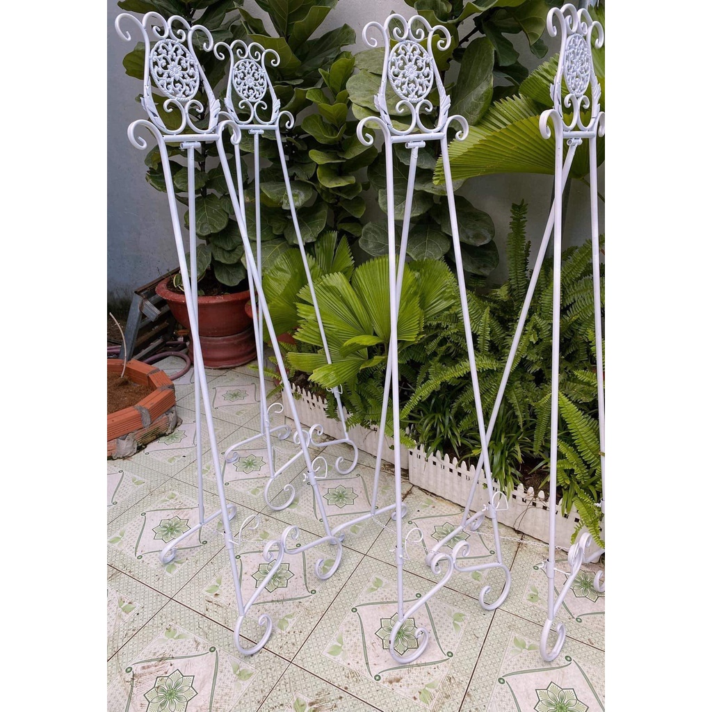 Giá đỡ khung ảnh cỡ đại, chất liệu sắt mạ sơn tỉnh điện, giá rẻ [ Đồng giá các màu]