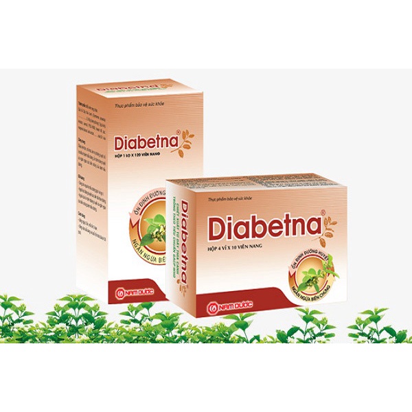 Diabetna - Hỗ trợ ổn định đường huyết cho người tiểu đường