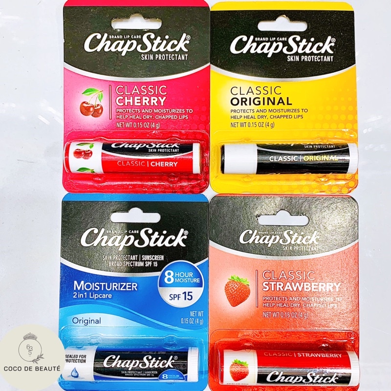 SON DƯỠNG MÔI QUỐC DÂN CHAPSTICK MỸ