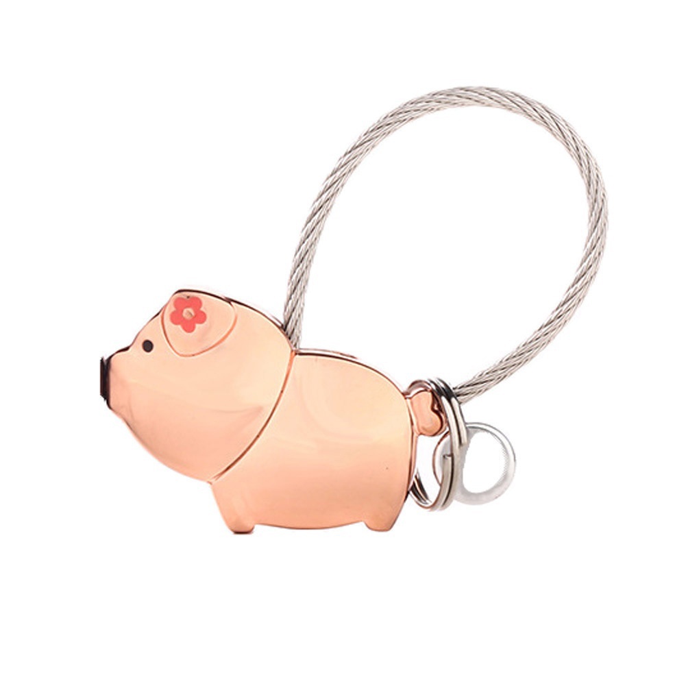 Móc khóa hình heo con dễ thương xinh xắn