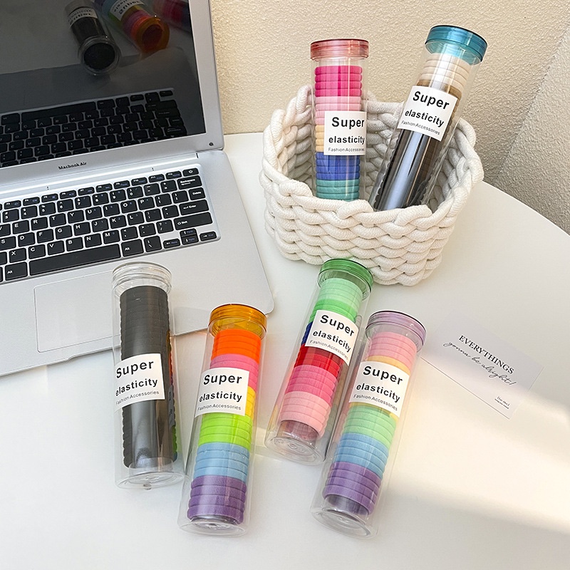 Set 20 dây thun buộc tóc dày dặn - UniLabel