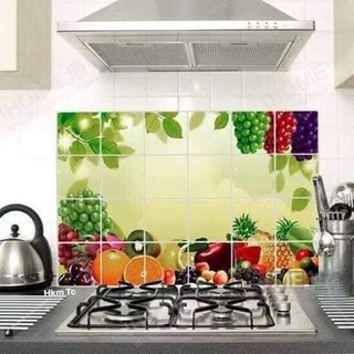 GIẤY DÁN BẾP 3D CỠ TO 60*90cm.( Giao mẫu ngẫu nhiên)