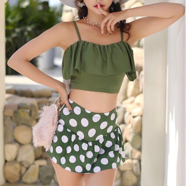 Sét bikini chấm bi