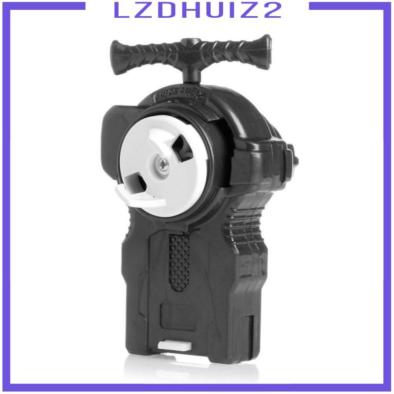 Bộ đồ chơi con quay LR Power với tay cầm và đồ phóng lò xo kim loại 4D BB80