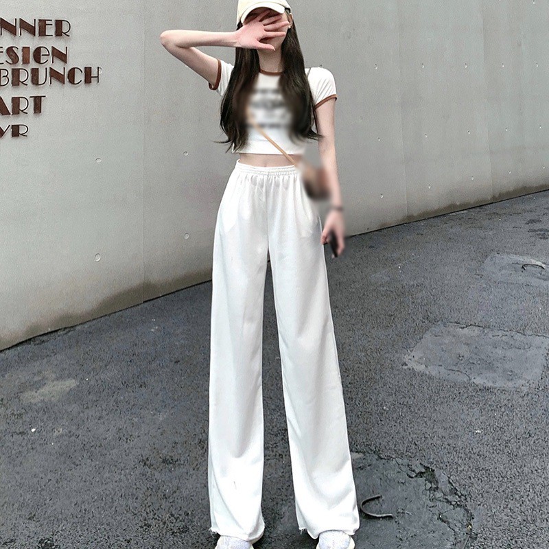 Quần Dài Ống Rộng Phong Cách Hàn Quốc Trẻ Trung Dành Cho Nữ