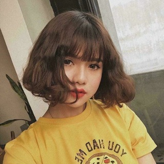 Nguyên đầu xoăn ngắn 20cm