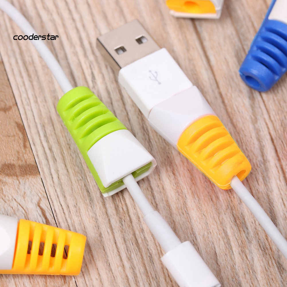 Set 2 Đầu Bảo Vệ Dây Cáp Chống Gãy Tiện Lợi