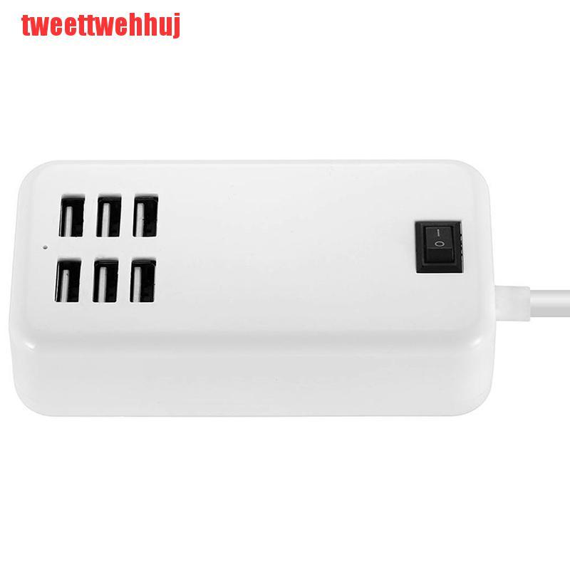 Củ Sạc Nhanh 6 Cổng Usb 4-6 Cổng Tiện Dụng Chất Lượng Cao