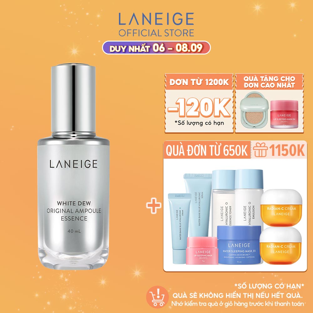 Tinh chất dưỡng trắng da Laneige White Dew Original Ampoule Essence 40Ml