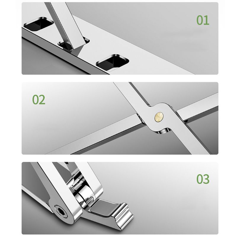 Giá Đỡ Laptop Bằng Nhôm Có Thể Điều Chỉnh Tiện Dụng