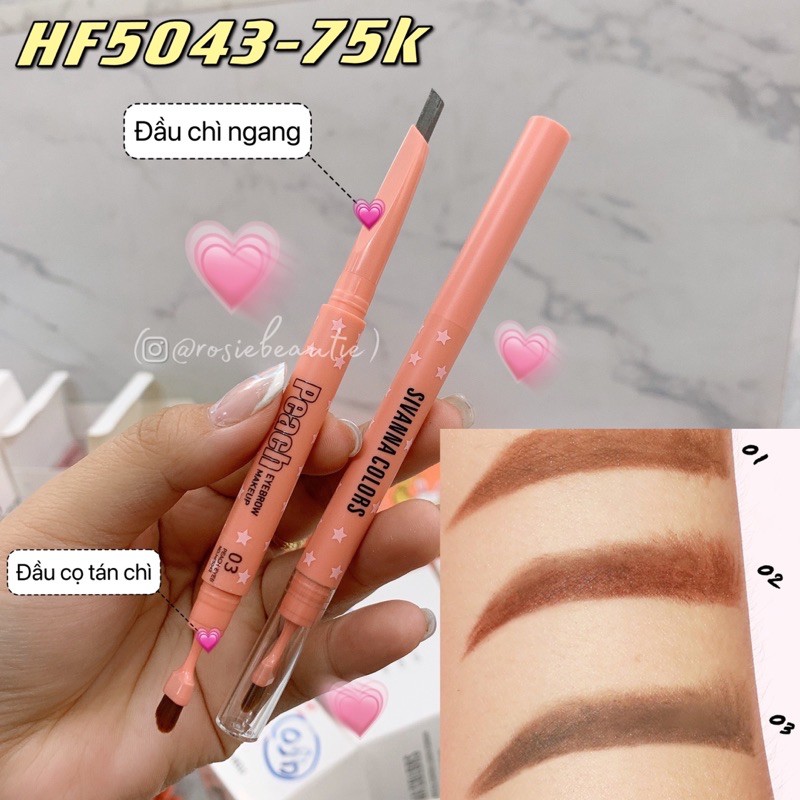 chì mày Sivanna Đào Cọ HF5043 | BigBuy360 - bigbuy360.vn