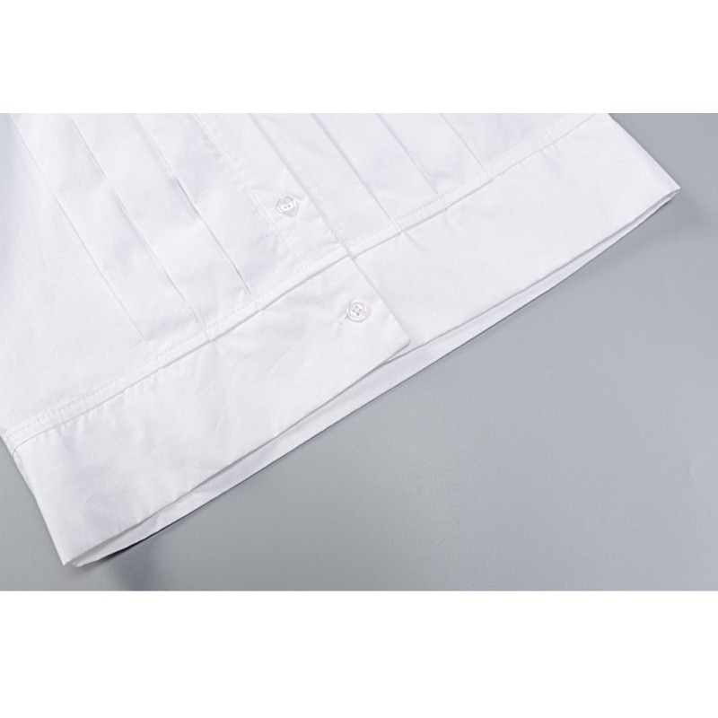 áo croptop sơ mi tay dài | BigBuy360 - bigbuy360.vn