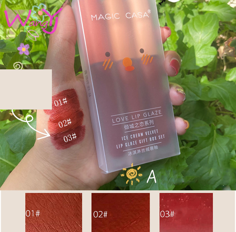 [Hàng mới về] Set 3 Thỏi Son Kem Magic Casa Tông Nhung Lì | BigBuy360 - bigbuy360.vn