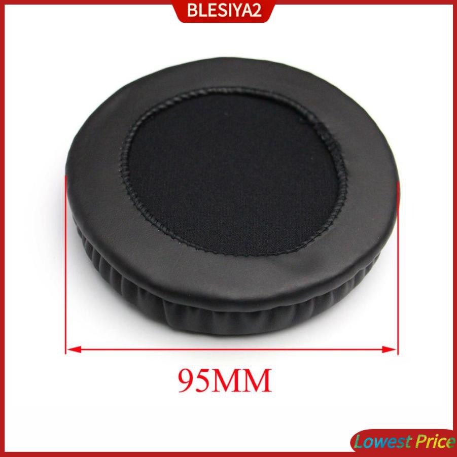 105mm Replacement Memory Foam Headphone Ear Pads Cushion Covers Black