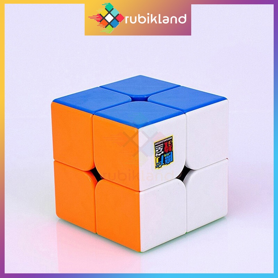 Rubik 2x2 MoYu MeiLong 2M M Series MoYu M MeiLong M Rubic 2 Tầng Nam Châm Stickerless Đồ Chơi Trí Tuệ Trẻ Em