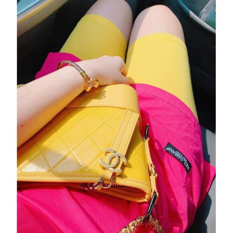 Quần legging nữ trên gối nhiều màu chất cotton thời trang Banamo Fashion 7101 | BigBuy360 - bigbuy360.vn
