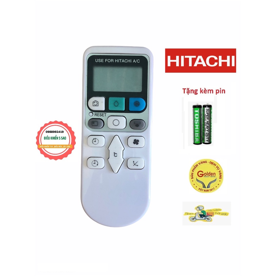 Điều khiển điều hòa Hitachi RAR-3V2 loại tốt dùng tương thích hầu hết điều hòa HITACHI hiện nay