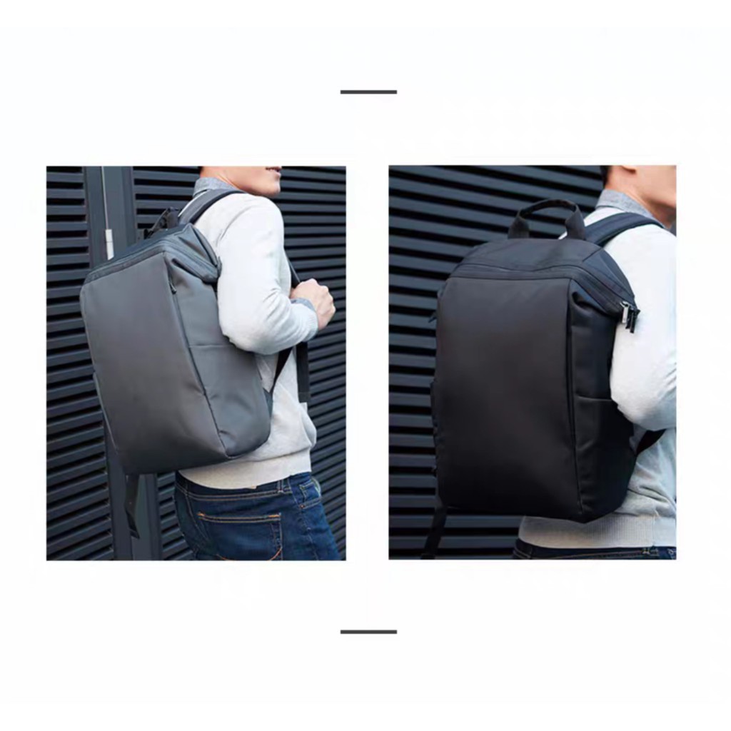 HÀNG CAO CẤP -  (CÓ SẴN) Balo Xiaomi Laptop 90 Point Backpack Multitasker - Đựng vừa laptop 15.6 inch - Chống nước - Chí