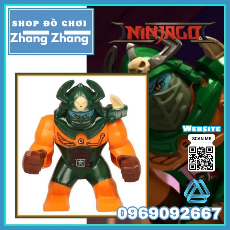 Đồ chơi Xếp hình Ninjago Dogshark : Master of Spinjitzu Minifigures Xinh X0112 Xh247