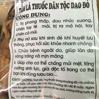 Lá tắm dân tộc dao đỏ