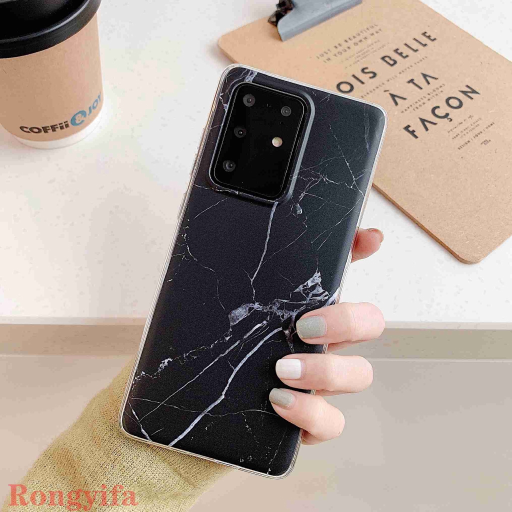 Ốp điện thoại họa tiết đá hoa cương cho Samsung Galaxy A71 A51 S20 Ultra Note 10 Plus A70s A70 A50s A50 A30s A40 | BigBuy360 - bigbuy360.vn