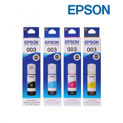 Mực Epson 003 Epson 4 màu cho epson L3110 L3150 L1110 L5190 (Chính hãng)